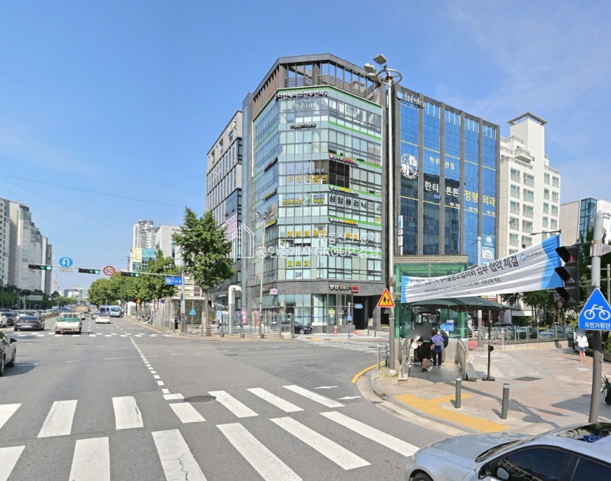 서울 강남구 역삼동 한티역 초역세권 대로변 대표 건물 5층 교육연구시설 병원 추천 임대 매물번호 10867 사진 1