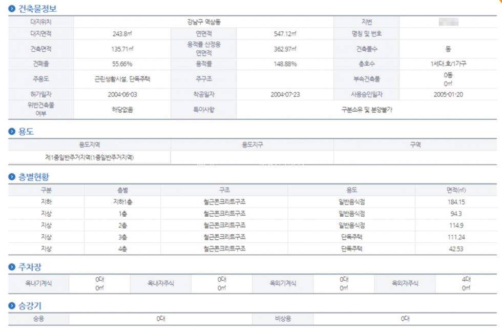 서울 강남구 역삼동 역삼역 도보5분거리 빌딩매매 100억 매매 매물번호 10398 사진 2